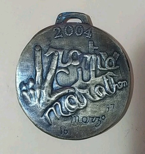Medaglia maratona roma città - maratona,