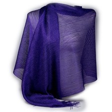 Stola viola lurex cerimonia