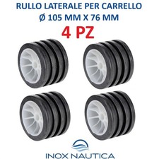 4 RULLI LATERALI PER CARRELLO