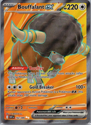 Bouffalant holo ultra rara - holo,
