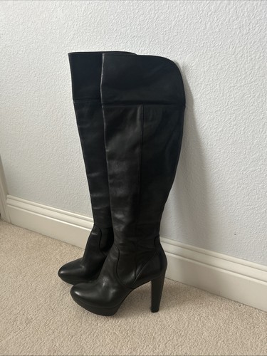 Via spiga black - black, high