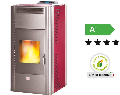 Termostufa idro pellet queen - a,