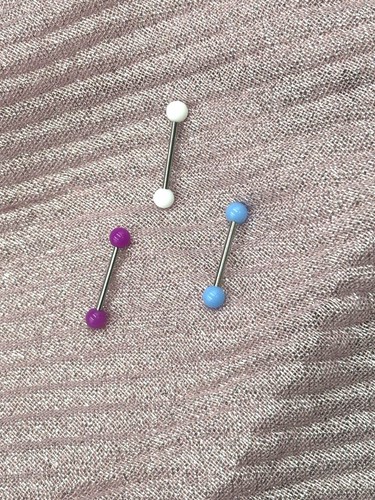 Set piercing lingua - set, 3