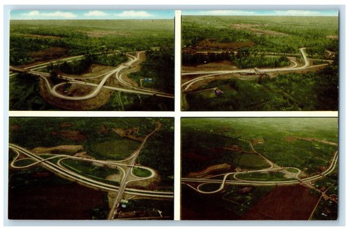 Cartolina c1960 veduta - cartolina, aerea