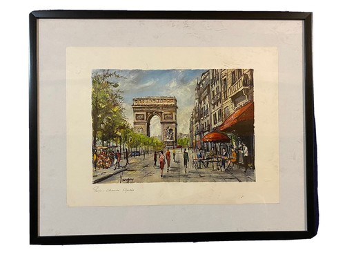 Qunadro vintage stampa parigi - qunadro,