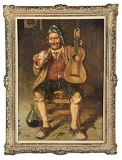 Olio su tela firmato Giuseppe
