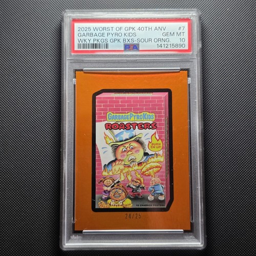 Psa 2025 topps gpk 40 - psa,