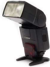 Flash, custodia e libro Canon Speedlite 550EX