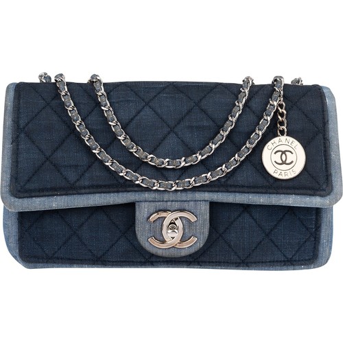 Chanel quilted denim - chanel,