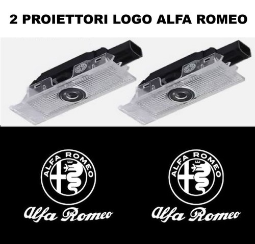 Placchette led logo alfa - led,