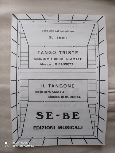 Gli emiri tango - -, "il