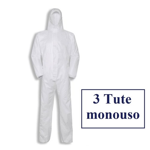 Tuta tute monouso usa e - pz,