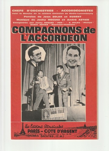 Partition compagnons - partition,
