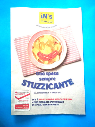 Depliant mercato - depliant, in's