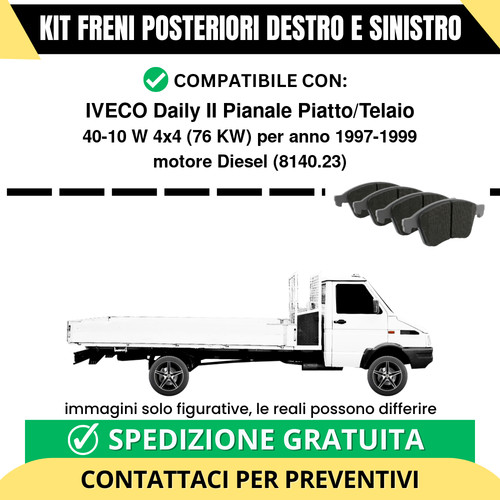 Pastiglie freno posteriori - pastiglie,