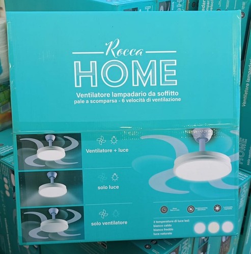 Lampadario ventilatore pale - ventilatore, a