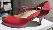 Red Leather Ballroom Salsa