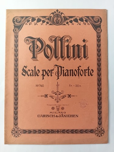 Pollini scale per pianoforte - pollini,