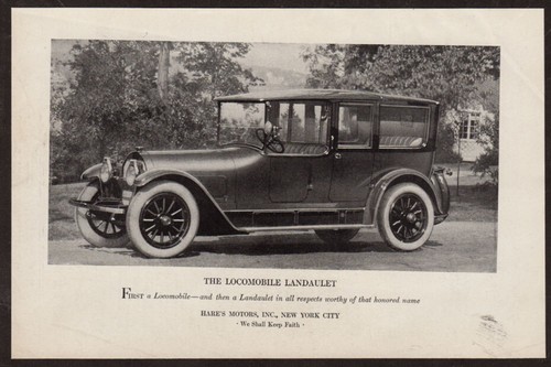 1920 locomobile landaulet - 1920,