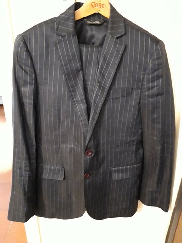 Abito uomo blu righe - a,