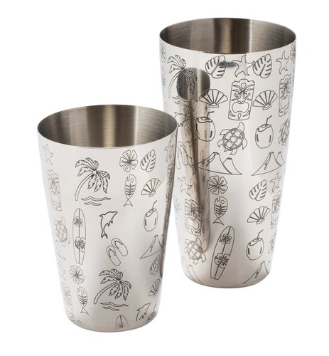 Set shaker cocktail tiki - shaker, da