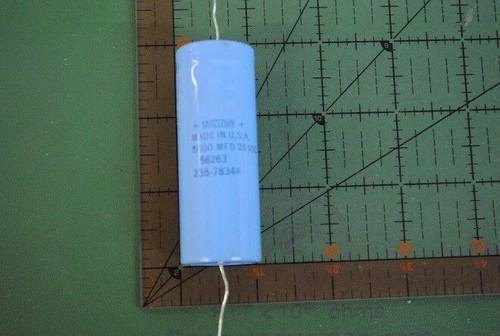 Condensatore assiale mallory - condensatore,