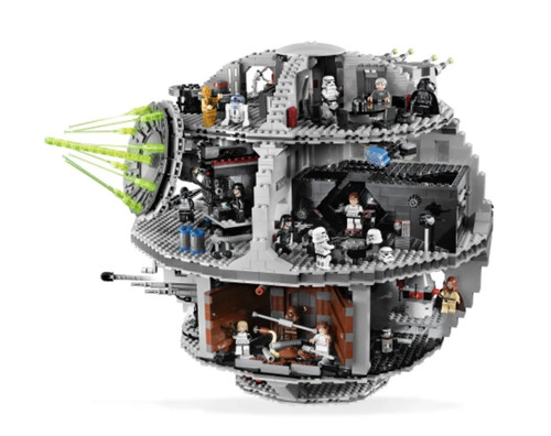 Lego star wars morte nera - lego,