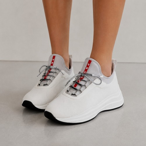 Sneakers prada bicolore slip - sneakers,
