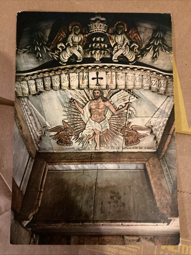 Cartolina santo sepolcro - cartolina,