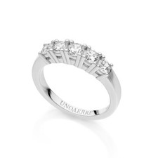 Anello Semiveretta in Argento