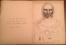 Stampa firmata da Pietro Annigoni