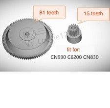 2pcs Ingranaggio Spur 81&15
