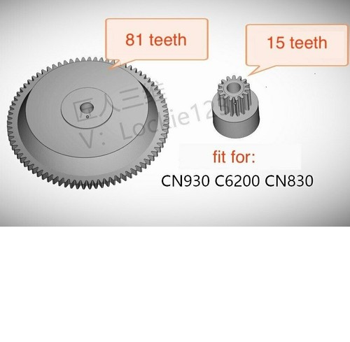 2pcs ingranaggio spur - ingranaggio, 81&15