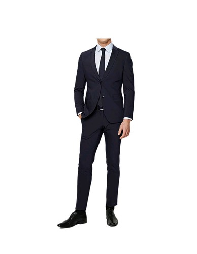 Abito uomo blu scuro - abito,