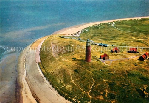 Texel ripresa aerea vuurtoren - texel,
