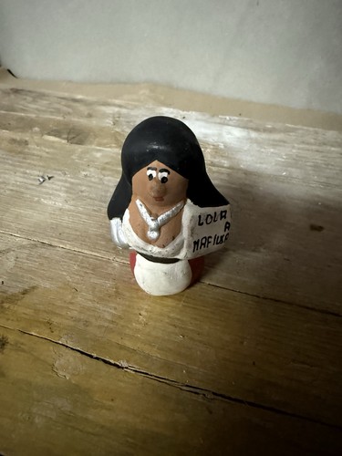 Statuina vintage ceramica - vintage,