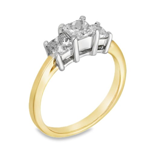 Anello trilogy oro giallo - oro,