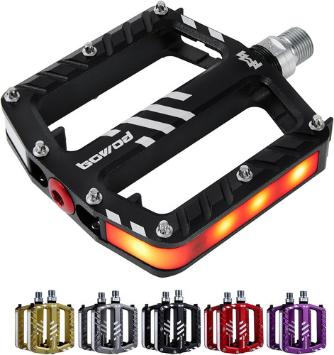 Pedali bicicletta con luci - luci, led