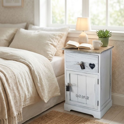 Mobiletto legno shabby chic - legno,