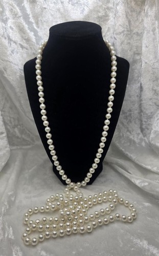 Collana perle vetro 60 - collana, di