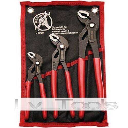 Set pinze poligrip bgs - pinze,