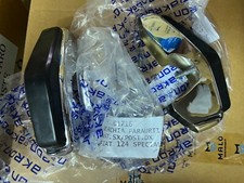 FIAT 124 SPECIAL COPPIA ROSTRI PARAURTI BUMPER ROSTERS OLD STOCK