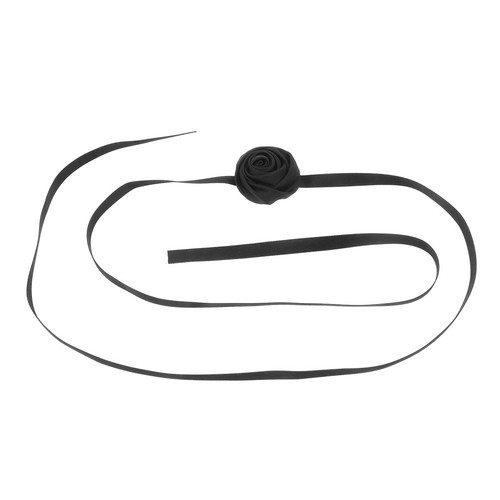 Collana girocollo con fiori - , di