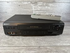 Sony slv n51 stereo vhs - hi-fi,