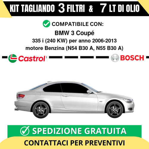 Tagliando filtri bosch - tagliando,