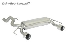 Ragazzon Duplex Sportivo Scarico Opel Corsa E OPC Da 102Mm Rolled Dritto