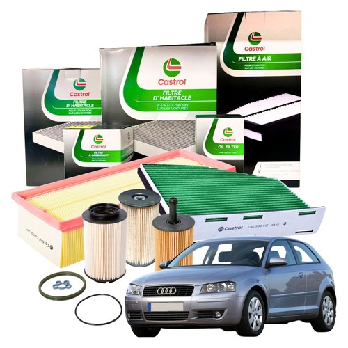 Kit tagliando castrol filtri - kit,