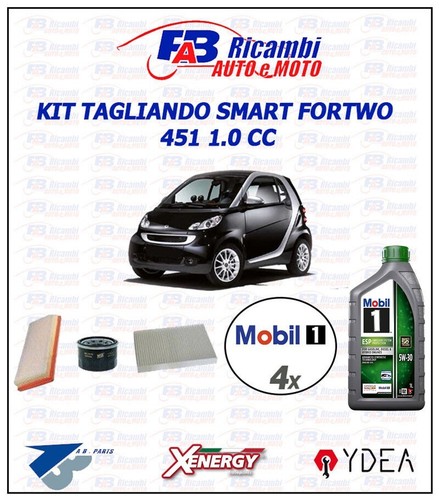 Kit tagliando smart fortwo 451 - smart,
