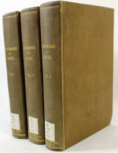 Volkerkunde vols by - volkerkunde,