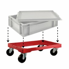 CARRELLO PIANALE 4 RUOTE